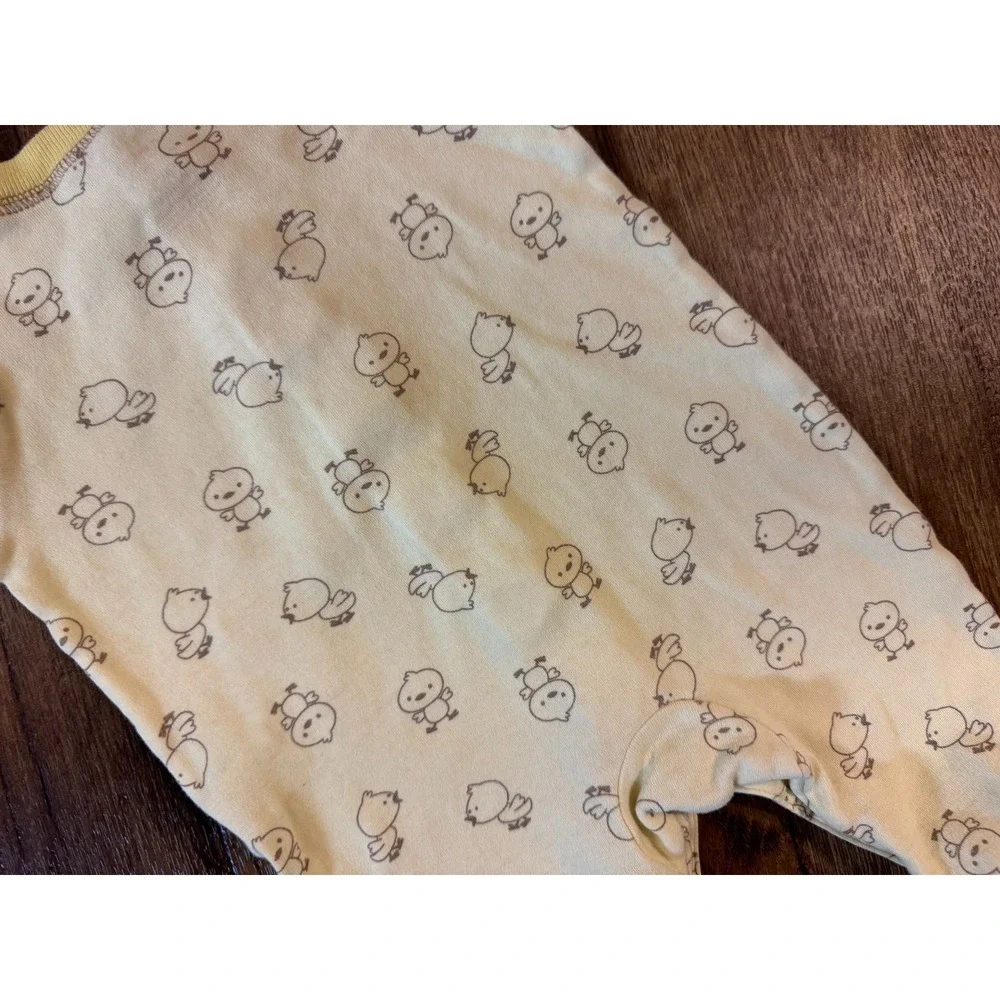 Vintage Child of Mine Carters Baby Sleeper 0/3 Month Chick Frog Duck Best Friend
